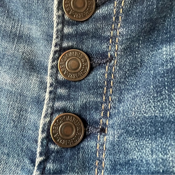 Abercrombie & Fitch The Super Skinny High Rise Ankle Jeans Womens 28/ 6L Stretch - Picture 4 of 14